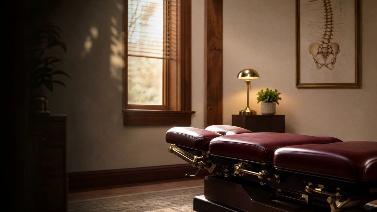 Inside the BD Chiropractic treatment space in Randolph, MA